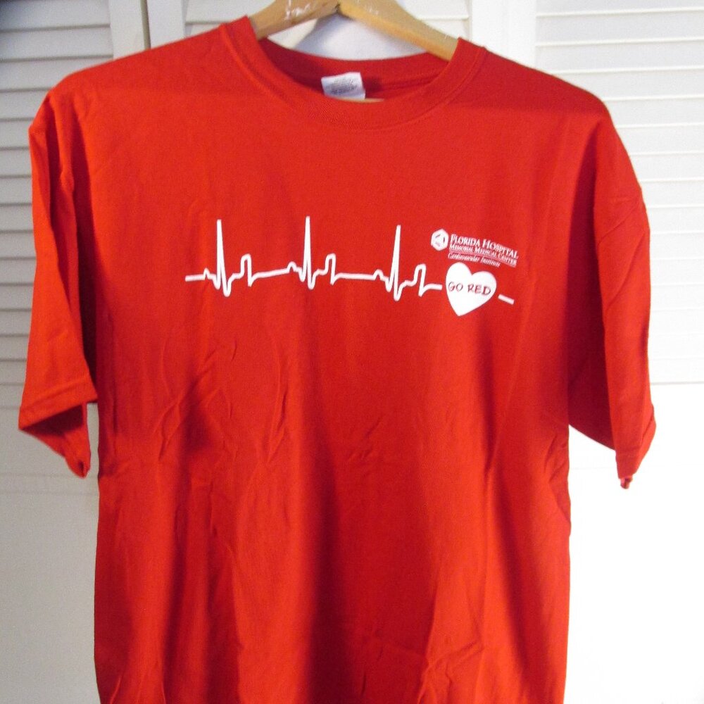 Florida Hospital - Go Red-Cardiovascular Institute T-Shirt - Large